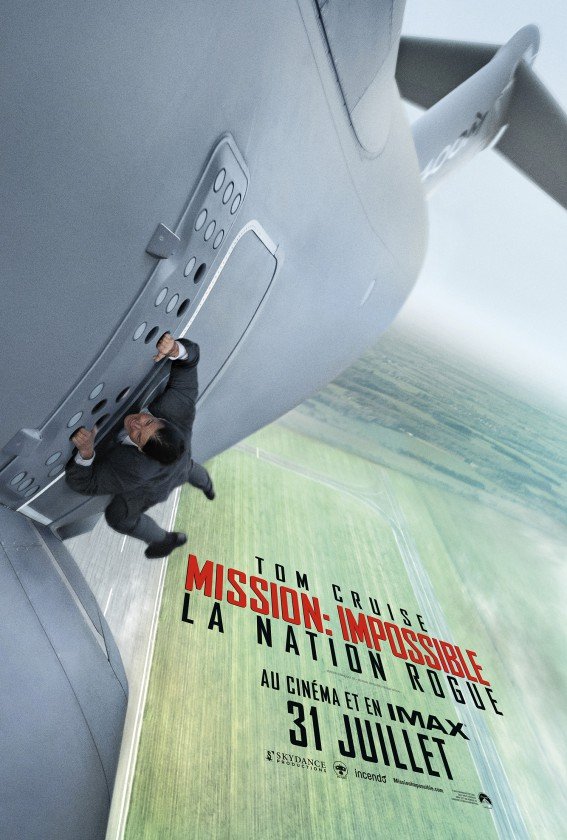 L'affiche du film Mission: Impossible - La Nation Rogue